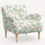 Fauteuil Bristol Ditsy Dahlia bourgogne-139336514-139336517
