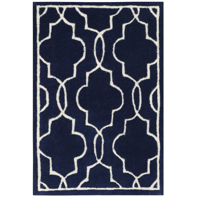 Carolene Hand Tufted Wool Geometric Rug