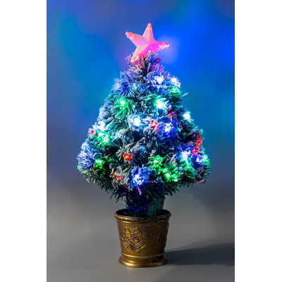 2' H Lighted Artificial Christmas Tree