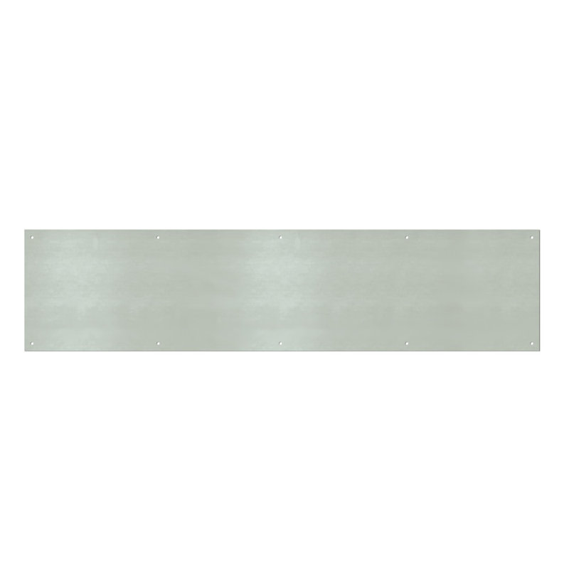 Deltana KP834U32D Kick Plate 8" x 34" S/S; Satin Stainless Steel Finish, 1" H x 34" W x 8" D
