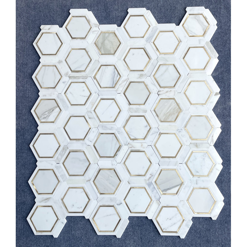 Honeycomb Mosaic Wall & Floor Tile