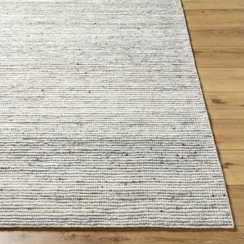 Japandi Hand Made Rug, Rectangle 10' x 14'