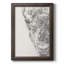 Graphite Bison Portrait I - reproduction d'art sur toile encadrée-73984806