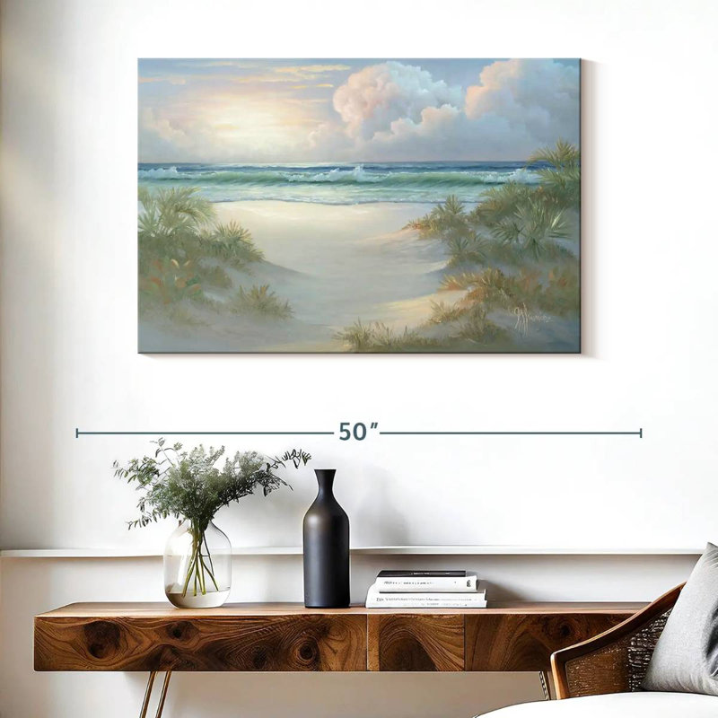Plage côtière Gillard, H 26 po x l 39 po