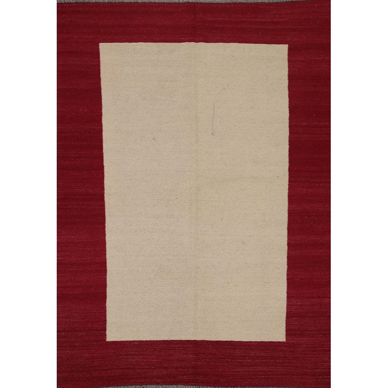 Reversible Kilim Modern Area Rug 5x7