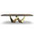 Ezio Walnut Solid Wood Top Dining Table-102316844