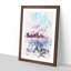 Miami Florida Skyline - Picture Frame Painting Print-56741336-56741337