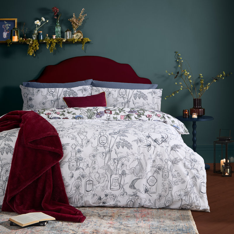 Pick Your Poison Duvet Cover Set, Single Duvet Cover + 1 Pillowcase