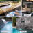 Outdoor Stainless Steel Waterfall Fountain with Lights-681356464