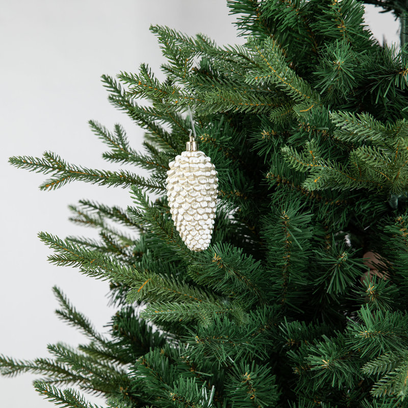 Elegant Silver & Gold Shatterproof Christmas Tree Ornament Set