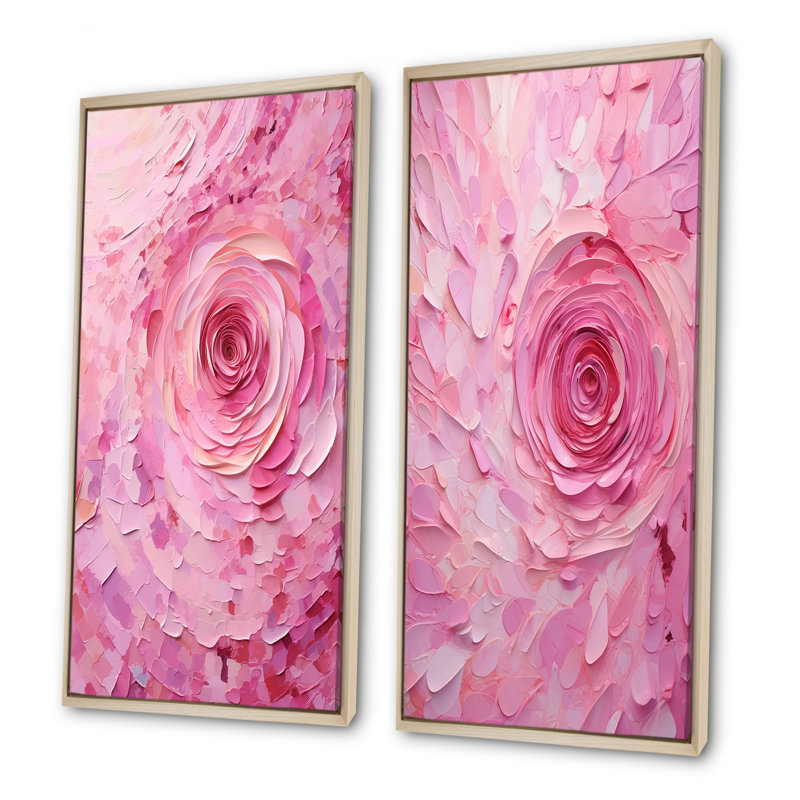 Jonesboro - Ensemble de 2 reproductions d'art sur toile, Encadrement brun, H 40 po x l 41 po