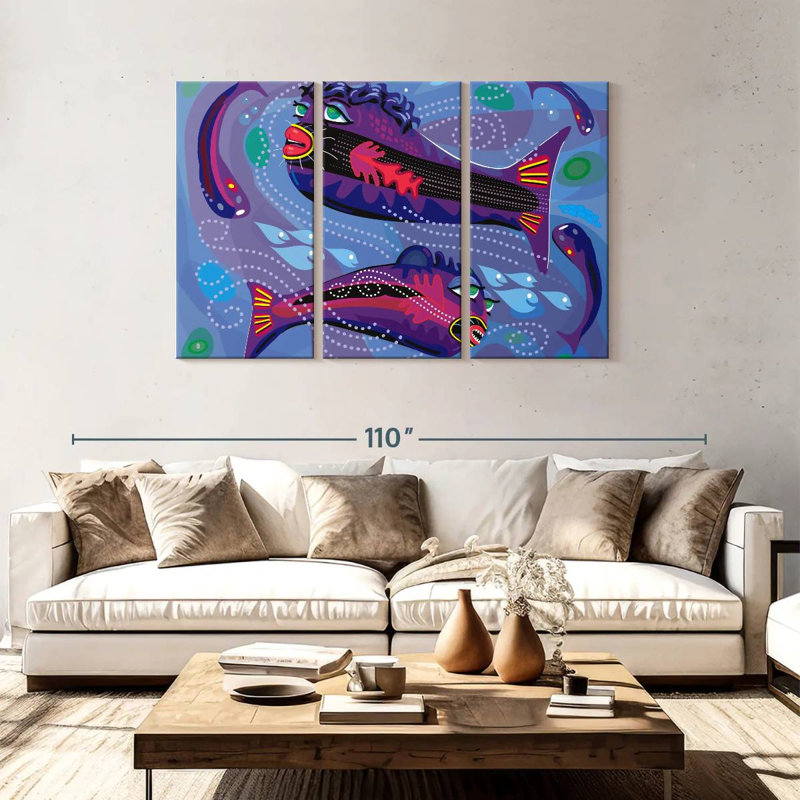 Brampt Latin Lovers, 48" H x 74" W