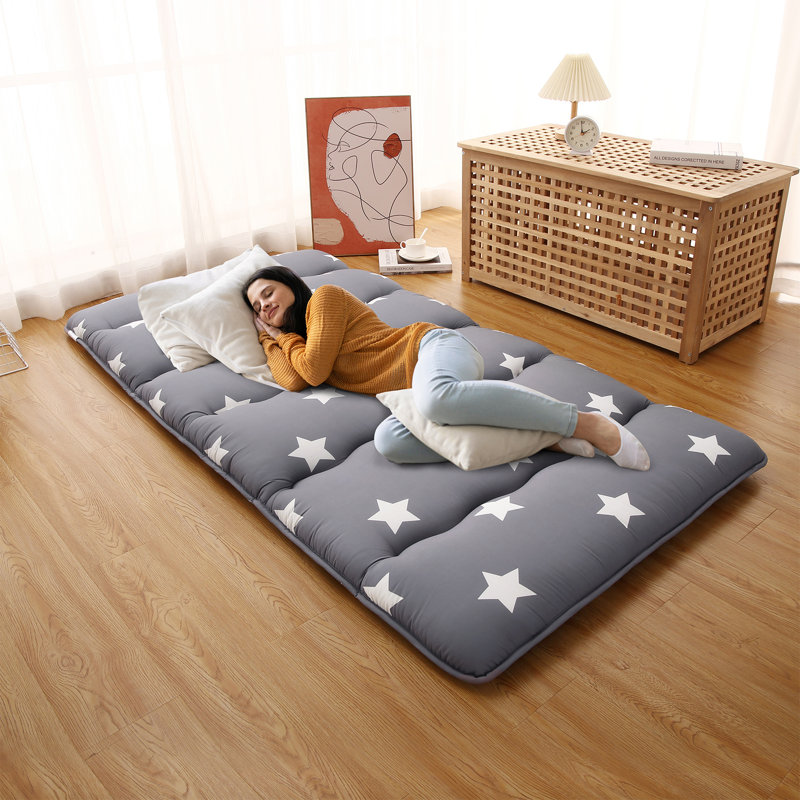 Matelas futon japonais, Lit simple