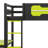 Twin Size Bunk Bed With 2 Built-In Desks, Wood Bunk Frame With USB Desktop Ports & Pegboard Organizer For Teens Adults-865494980-865494985