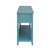 Teal Finish Console Table