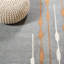 Tapis abstrait en laine et viscose touffeté à la main Alexzander Soho-32153899