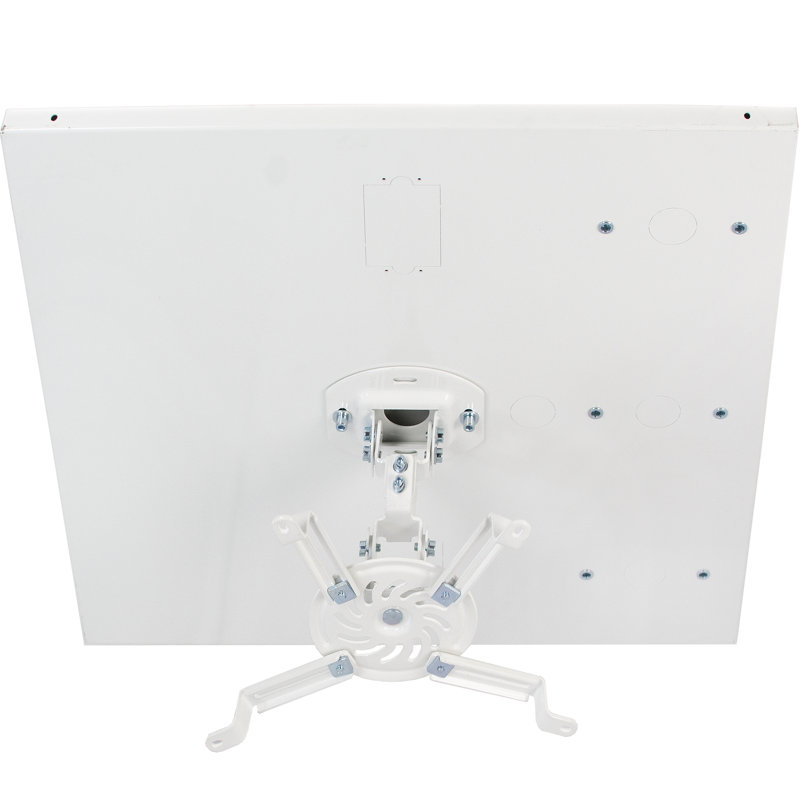 Fixation de projecteur de plafond blanche universelle