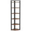 Étagère de coin 70,87 "à 6 niveaux pour salon et bureau-809419455