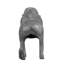 Figurine de singe avec accoudoirs