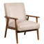 Fauteuil classique de 25,75 po de large couleur chameau. Accoudoirs en bois massif pour la longévité. Facile à assembler et à nettoyer. Cadre avec finition. Coussins en mousse pour un confort maximal. Revêtement élégant en microfibre. Polyvalent-649399245
