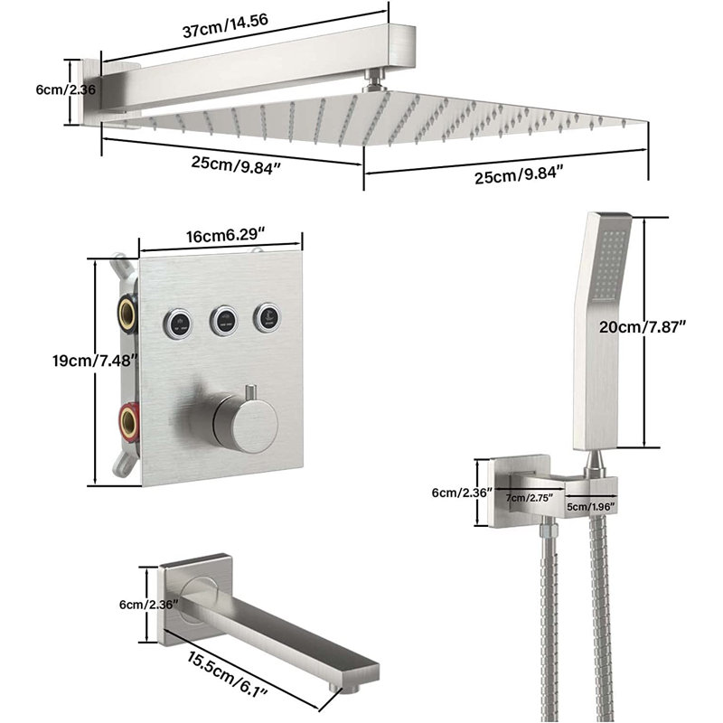 Robinet de douche seulement