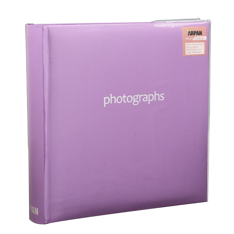 Cardboard / Paper / Plastic Album, Purple