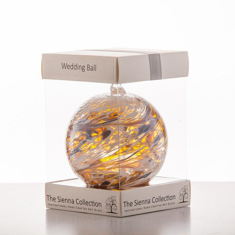 Wedding Gift Friendship Ball - Pastel Silver, Gold