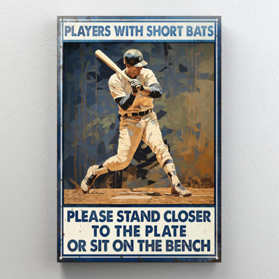 Leokadja " Baseball Player With Short Bats 1 "