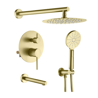 Fixation murale circulaire avec valve brute