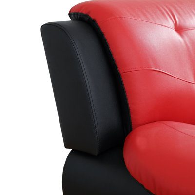 Chellie 76.5'' Faux Leather Sofa