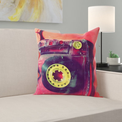 Microsuede Throw Pillow