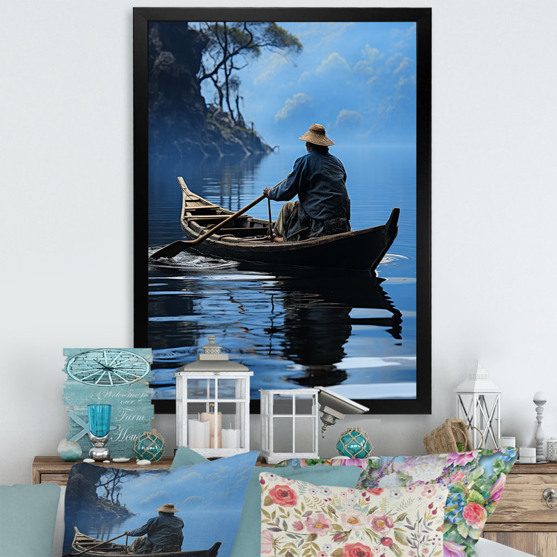 «Bertil Thailande», reproduction sur toile, Cadre photo noir, H 20 po x l 12 po x P 1 po