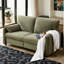 Canapé moelleux 60 po 2 places avec housse amovible, tissu chenille-1267898399