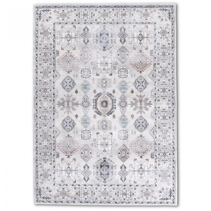 Tapis transitionnel beige délavé Sparx