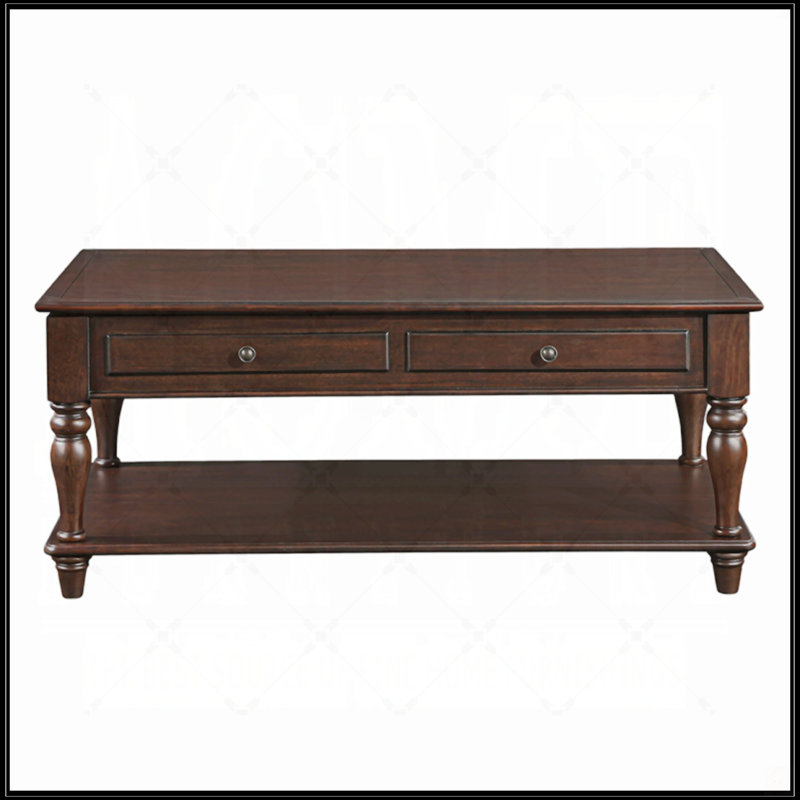 Walnut Finish Coffee Table