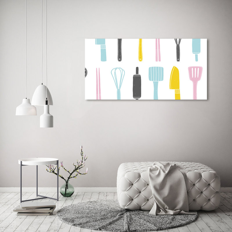 Kitchen Tools - Wrapped Canvas Print