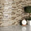Tessera Piano Brixton 11-3/4" x 11-7/8" Glass Mosaic Tile