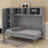 Queen Size Murphy Bed With Cabinets