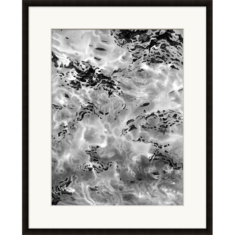 Immersed 2 - Shadowbox, peinture sur papier