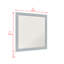 Bernharda 34 in. W x 32 in. H Modern & Contemporary Rectangular Framed Surface-Mount Bathroom Vanity Mirror in Empire Grey-1211265042-1211265038