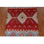 Tapis rouge Gabbeh 6 x 10 rouge