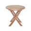 Petite table de patio pliante en teck