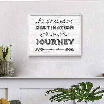 Destination -Framed Print - Restickable