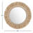 Rina Rattan Flat Wall Mirror