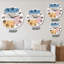 Oversized Minimal Elementary Organic and Geometric Compositions XXXXXXXXIII Wall Clock-59914874