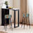 Wild Cheetah Print Multicolor - Abstract Bar Stools Set Of 2