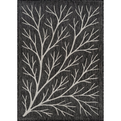 Floral Indoor Outdoor Rug