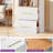 31.5'' W 2 Drawers File Cabinet With Charging Station