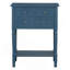 Console mince avec tiroirs de rangement et tablette inférieure, idéale pour les espaces étroits et les articles de rangement essentiels.-789189596