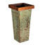 Embossed Square Door Planter, Nested Set of 2